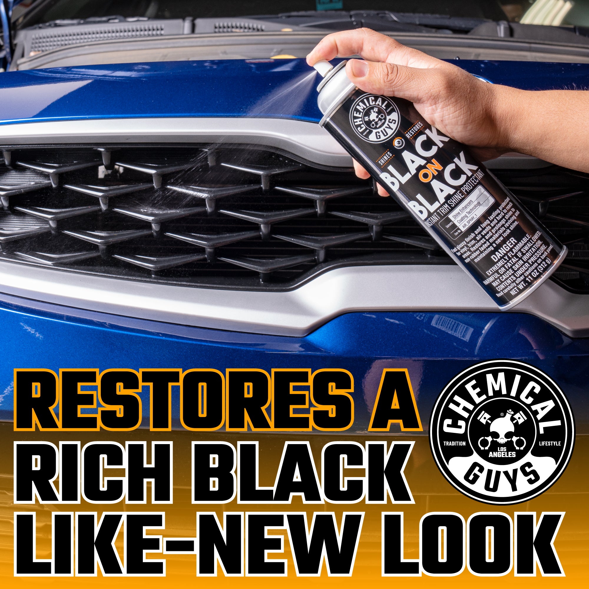 Black On Black Instant Shine