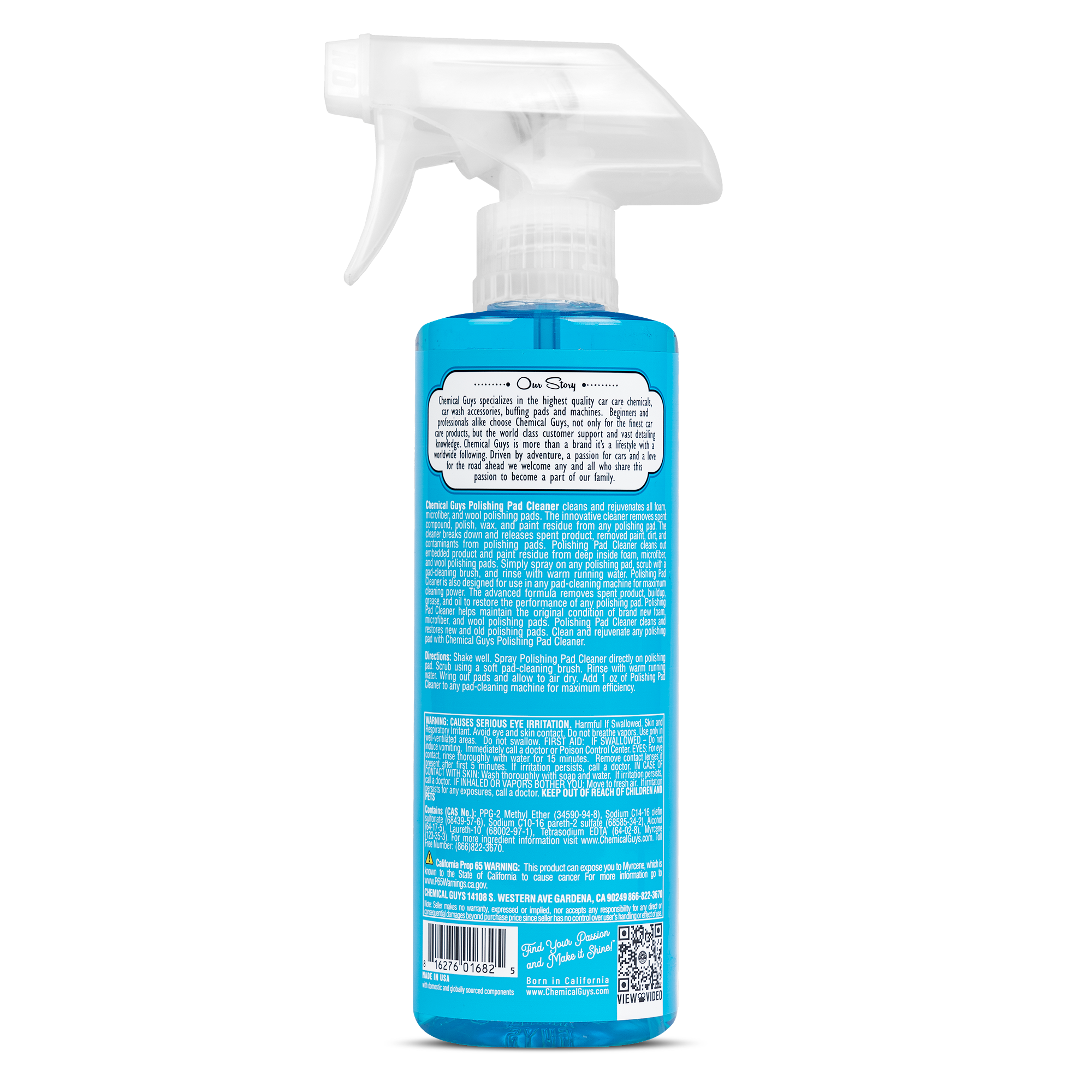 Foam & Wool Polishing Pad Cleaner